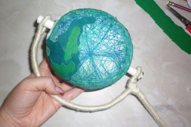 Макет глобуса своими руками